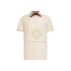 구찌 코튼 폴로 셔츠 웹 반팔티
