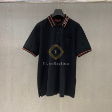 구찌 폴로셔츠 웹 스트라이프 디테일 반팔 티