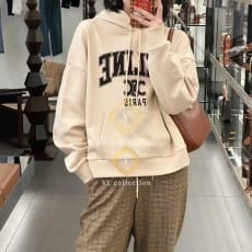 셀린느 로고 여성 후디