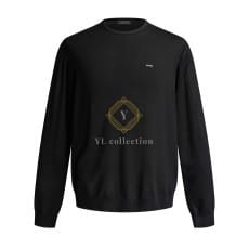 프라다 자수 긴소매 스웨터