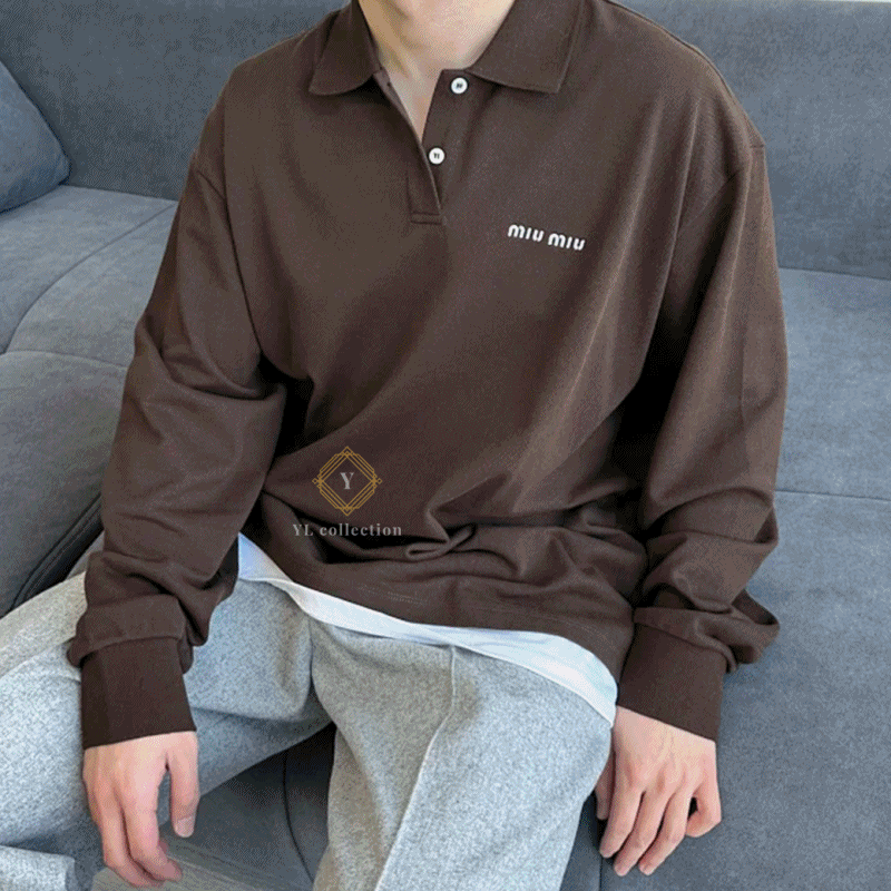 미우미우 피케 및 저지 폴로 셔츠