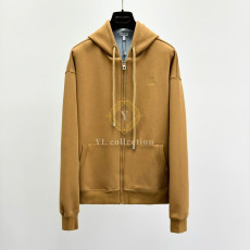 로에베 코튼 베이지 집업 후디