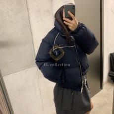 미우미우 테크니컬 퐁제 다운 재킷