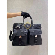 프라다 나일론 브리프케이스