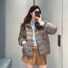 미우미우 테크니컬 퐁제 다운 재킷