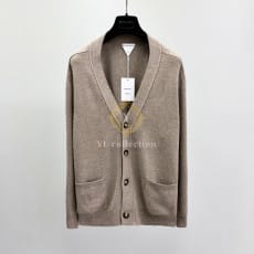 보테가베네타 베이지 블렌드 가디건 자켓