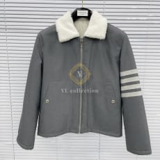 톰브라운 4바 시어링 안감 플라이트 재킷