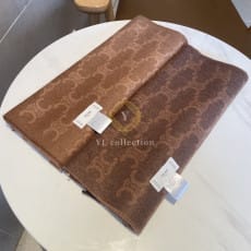 셀린느 브라운 토피 머플러