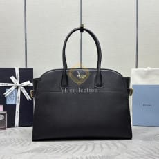 프라다 1BG508 라지 레더 토트백