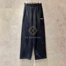 발렌시아가 자수 로고 밴딩 팬츠