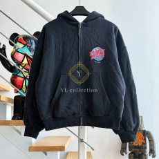 발렌시아가 플래닛 어스 후디 집업 자켓