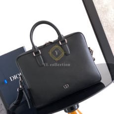 디올 CD Icon 지퍼 브리프케이스