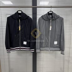 톰브라운 립스탑 집업 자켓