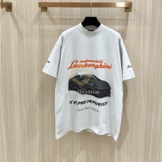발렌시아가 X 오토모빌리 람보르기니 티셔츠