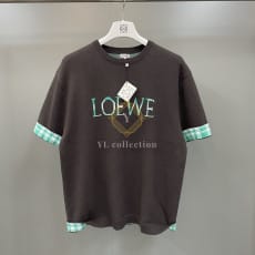 로에베 울 코튼 티셔츠