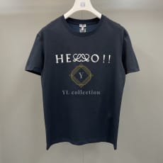 로에베 코튼 블렌드 아나그램 반팔 티