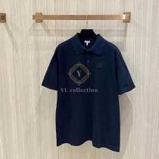 로에베 아나그램 자수 폴로 티