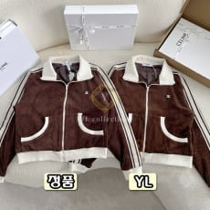 셀린느 벨벳 저지 트랙수트 재킷