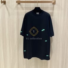 발렌시아가 520 스티커 반팔 티