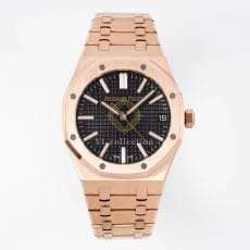 오데마피게 로얄오크 41mm 15510 블랙 & 로즈골드