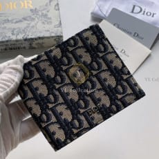 디올 오블리크 컴팩트 반지갑